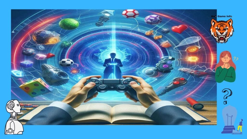 In what ways are Technology and Players Preferences influencing the Future of Gaming, image made by AI tools.