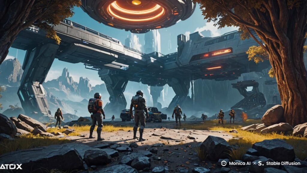 An imaginary image of the upcoming Atomfall game for PlayStation 5. It must be clear and realistic, and not contain any weapons, ghosts, dragons, or anything terrifying, nor be sarcastic or misleading.