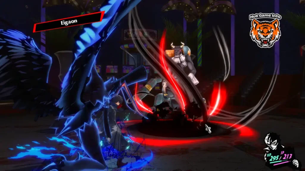 combat system attack gameplay - persona 5 royal gameplay